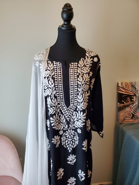 Black Modal Kurti