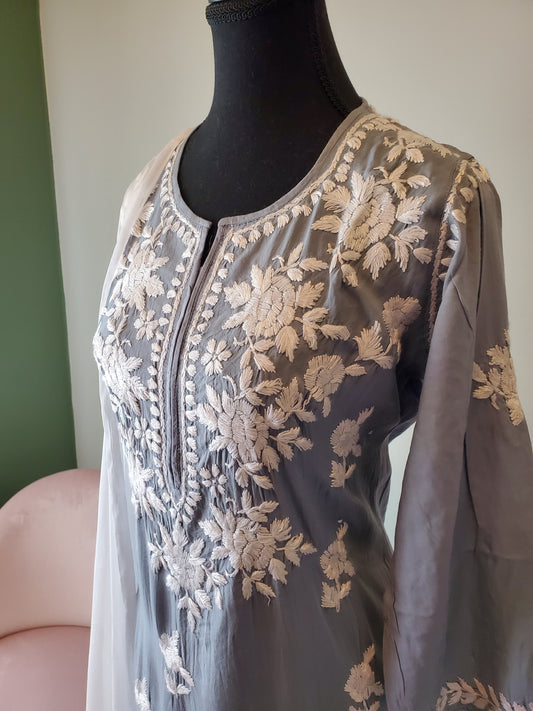 Grey Modal Kurti